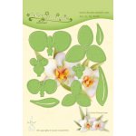 45.4698 Wykrojniki Leane Creatief -kwiat flower 012 orchidea