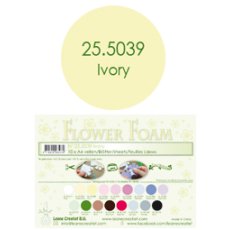 25.5039 Pianka do wykonywania kwiatków -Ivory -arkusz A4