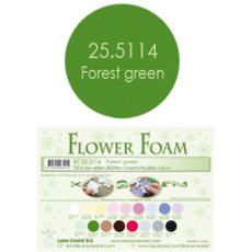 25.5114 Pianka do wykonywania kwiatków - Forest Green -arkusz A4