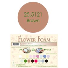 25.5121 Pianka do wykonywania kwiatków - Brown -arkusz A4