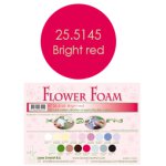25.5145 Pianka do wykonywania kwiatków - Bright Red -arkusz A4