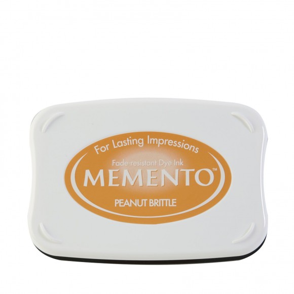 ME-802 Tusz wodny Memento- ink pad-peanut brittle