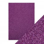 9946E Papier brokatowy jednostronny A4 - Nebula Purple