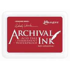 AID38993 Tusz Ranger • Archival ink • Red geranium