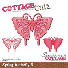 CC-243 Wykrojnik CottageCutz Spring Butterfly 3