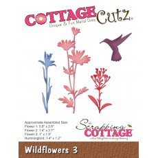 CC-247 Wykrojnik CottageCutz Wildflowers 3