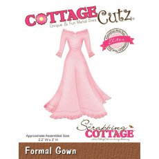 CCE-127 Wykrojnik suknia - CottageCutz Formal Gown (Elites)