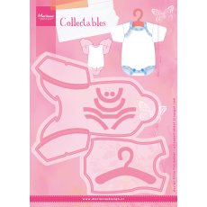 COL1419 wykrojnik Marianne Design Collectable - Eline's Baby Onesie