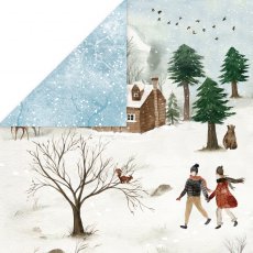 CP-WH05 Papier dwustronny Craft&You Design 30,5x30,5 WINTER HOLIDAY 05