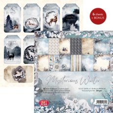 CPS-MWI30-6 Zestaw papierów 30,5x30,5cm- Craft & You Design - Mysterious Winter