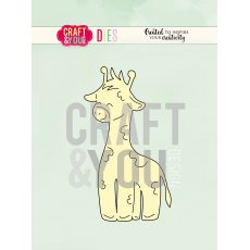 CW086 Wykrojnik /Die-Giraffe-żyrafa Craft&You Design