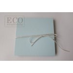 ECO-HAR-11NC Album harmonijka niebieski + czarny - 130x130mm