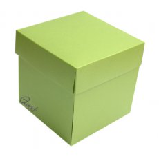 ID-18  Exploding Box mojito zielony perłowy  - GoatBox 10x10x10cm
