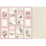 PD32009 Papier dwustronny 30,5x30,5cm-Cherry Blossom Lane-Sweet memories