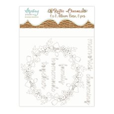 MT-RST-10 RUSTIC CHARMS  - MINTAY PAPERS - Baza albumowa  - 15,2 x 20,3 cm 
