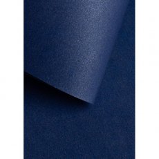 PERLA250A4NIE Papier jednokolorowy perłowy dwustronny A4 , 20szt - niebieski
