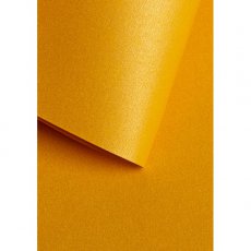 PERLA250A4ZOL Papier jednokolorowy perłowy dwustronny A4 , 20szt - żółty