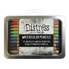 TDH76315  Kredki akwarelowe Ranger • Tim Holtz Distress Watercolor Pencils Kit 2