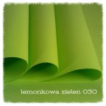 030LZ Pianka Foamiran 0,8 mm 35x30cm Lemonkowa Zieleń