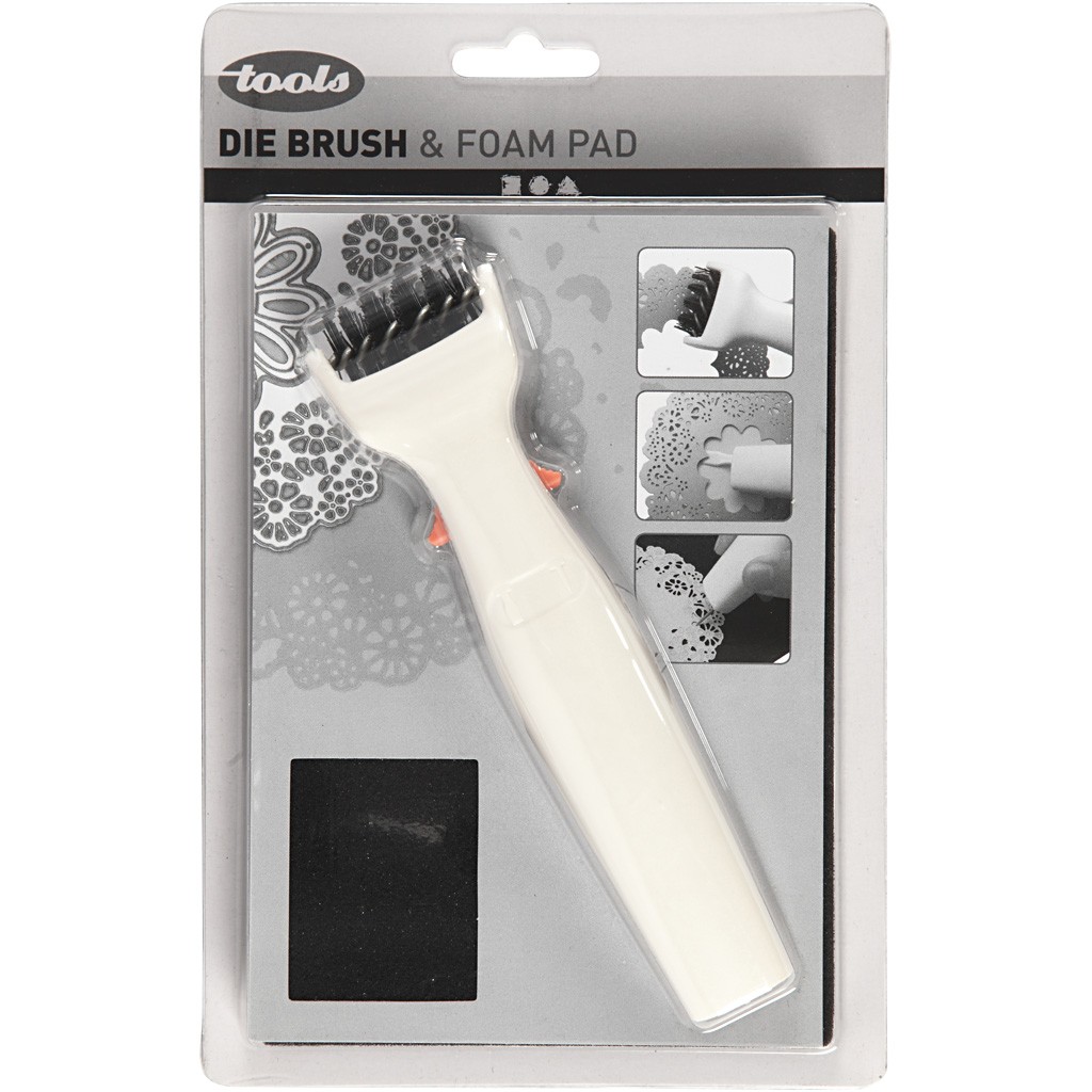  11795 Narzędzie do usuwania nadmiaru papieru z wykrojników do papieru - Die Brush & Foam Pad Tools