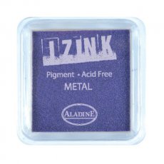 19126 Izink Pigment  -Tusz pigmentowy-Metal Purple  5 x 5 CM