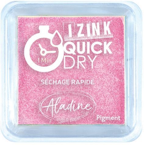  19524 Tusz Aladine * Izink Quick Dry Pigment Medium Ink Pad - pastel pink