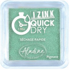 19531  Tusz Aladine * Izink Quick Dry Pigment Medium Ink Pad - Water green