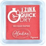 19532 Tusz Aladine * Izink Quick Dry Pigment Medium Ink Pad - Red