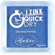 19539 Tusz Aladine * Izink Quick Dry Pigment Medium Ink Pad - Blue