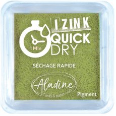 19543 Tusz Aladine * Izink Quick Dry Pigment Medium Ink Pad - Olive Green