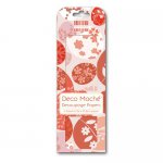 FEXDEC038 First Edition Deco Maché - Easter - Red Eggs-papier do decoupage'u