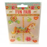 HCCS022 Stempel silikonowy -Fun Fair by Helz Cuppleditch  - Carousel