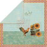 CP-MHG01 Papier dwustronny 12x12" My Home Garden 01