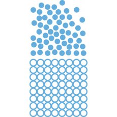 LR0342 Wykrojnik Marianne Design -  - Confetti