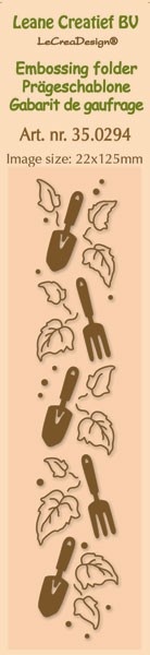 35.0294 Folder do embossingu Leane Creatief - border-Narzędzia i bluszcz