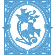 LR0351 Wykrojnik Marianne Design- Petra's Birds -ramka + ptaki