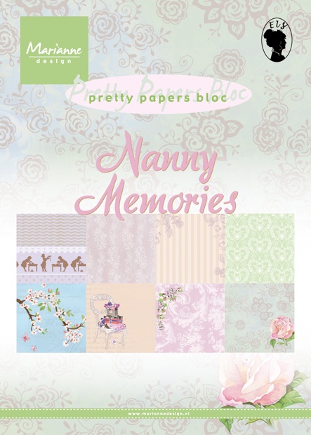 PK9122 Zestaw papierów A5 - Nanny Memories