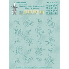 35.0676 Folder do embossingu Blossom - Kwiaty 