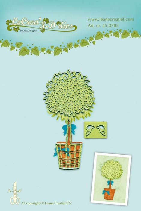 45.0782 Wykrojnik Leane Creatief Drzewko w doniczce