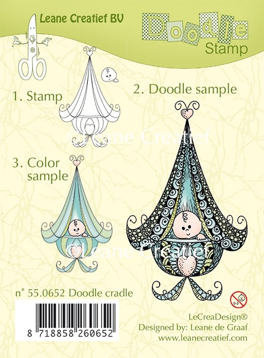 55.0652 Stempel akrylowy kołyska