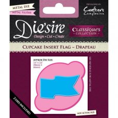 DS-C-CIFLAG Cupcake Insert - Wkładka do babeczki flaga