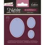 DS-E-OT Wykrojnik Die'sire Essentials-Oval Tags - Owalne tagi