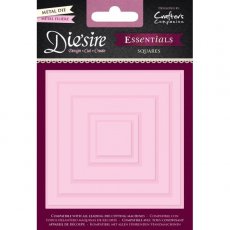 DS-E-SQU Wykrojnik Die'sire Essentials-Squares -Kwadrat