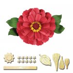 S2-164 Wykrojniki Spellbinders-Zinnia