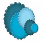 S4-111 Wykrojniki Spellbinders-Classic Scalloped Ovals LG