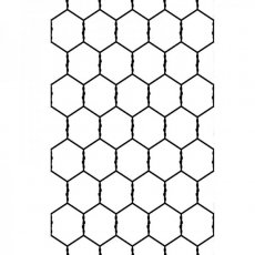 1219-105 Embossing Folders - Chicken Wire 