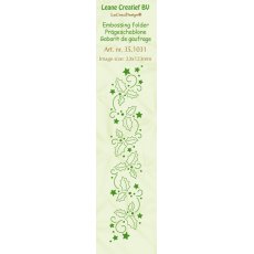 35.1031 Folder do embossingu  Border ? listki ostrokrzewu