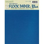 51.1093 Flockowany papier niebieski