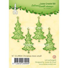 55.0904 Stemple silikonowe  Małe choinki