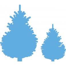 LR0370 Wykrojniki Sosny-zestaw